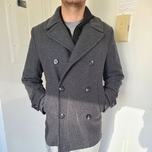 H&M gray peacoat (men's 36R)